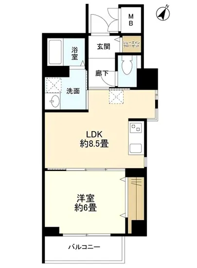 ベルパエーゼ小石川 1F