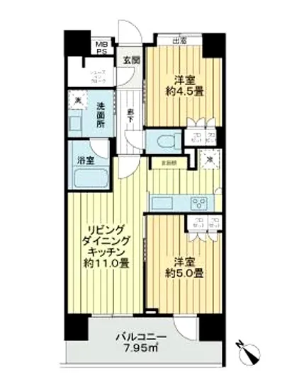 グローベルザ・フォートシティパークス 7F