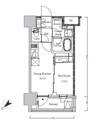 プライマルイプセ池尻大橋 1205