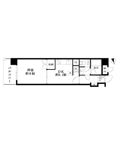レック芝公園マンション 4F