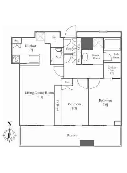 クレストプライムタワー芝 6F
