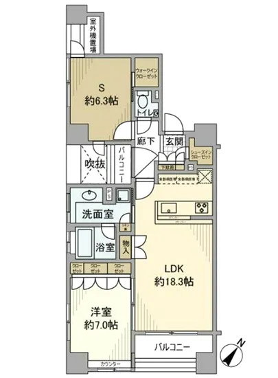 アスコットパーク日本橋久松町 6F