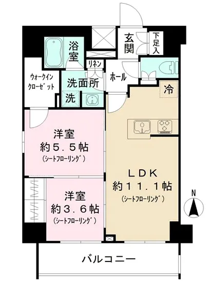 パークリュクス清澄白河 701