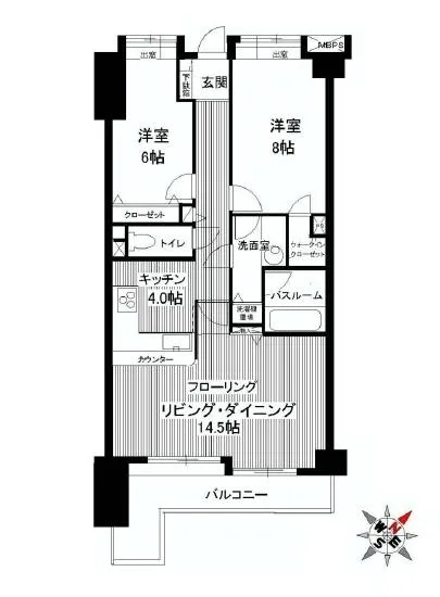 ライオンズマンション乃木坂 9F