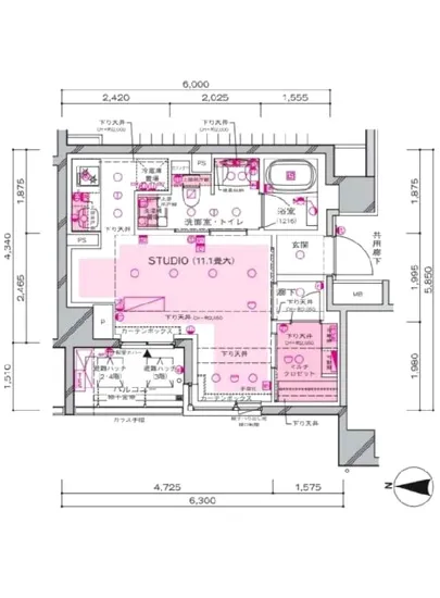 ブランズ神楽坂 110