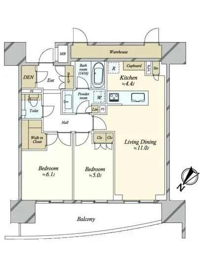 プレミスト東銀座築地アークコート 10F