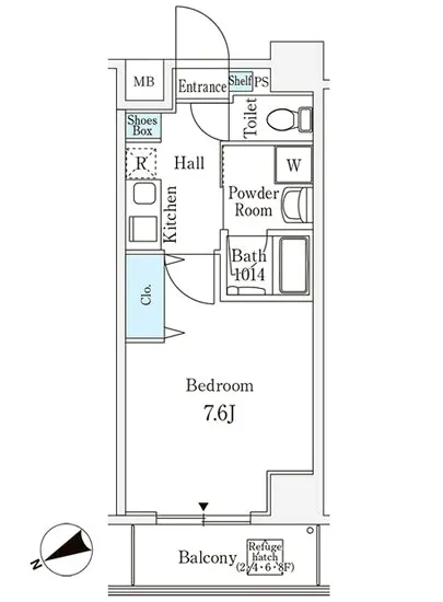 トラディス水天宮前 202