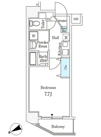 トラディス水天宮前 703