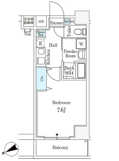 トラディス水天宮前 302