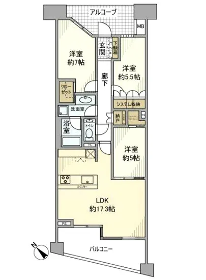 ザ目黒桜レジデンス 4F