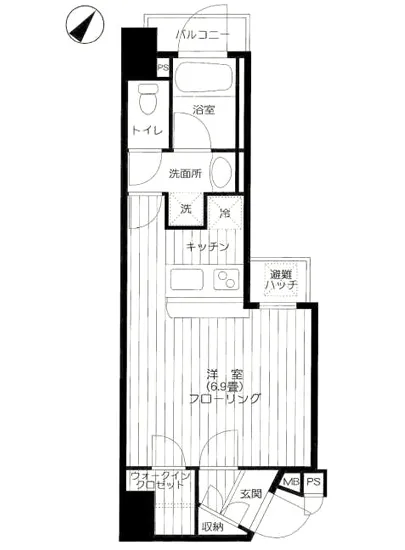 グランドパーク渋谷ブランシェ 301