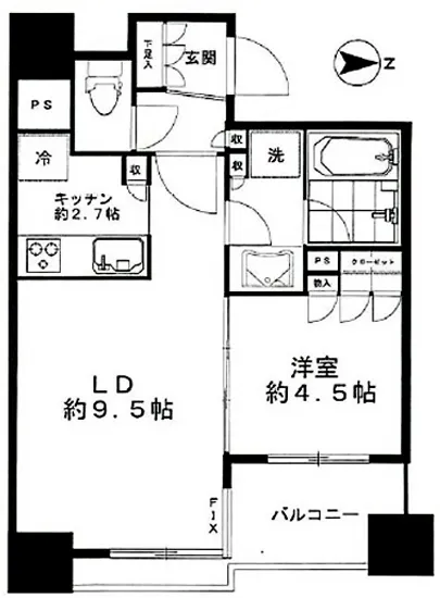 クレヴィア恵比寿 1004