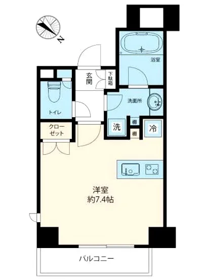 クオリア恵比寿サウス 404