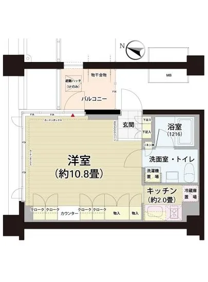 ガーデニエール砧レジデンス 336