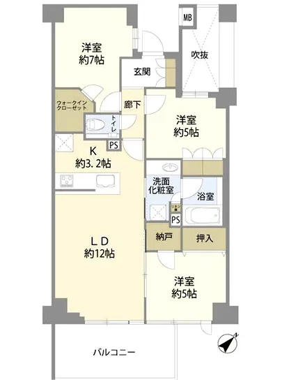 プラウド新宿中落合 1F
