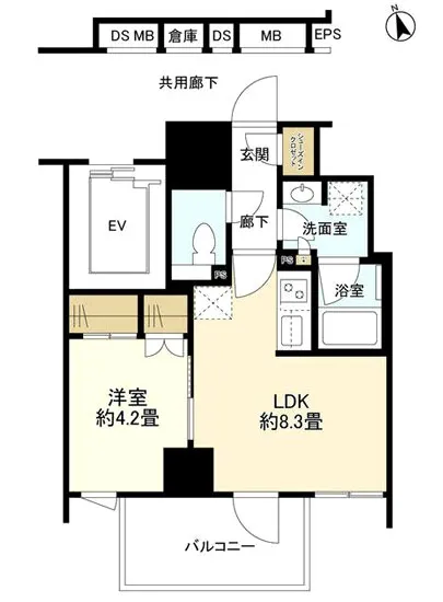 リビオレゾン入船 8F