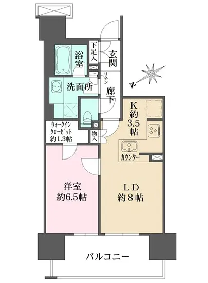 プライムパークス品川シーサイドザ・レジデンス 503