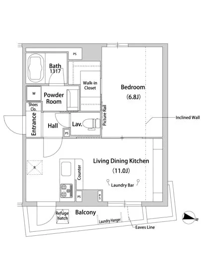 ハウスアヴェニュー柿の木坂 403