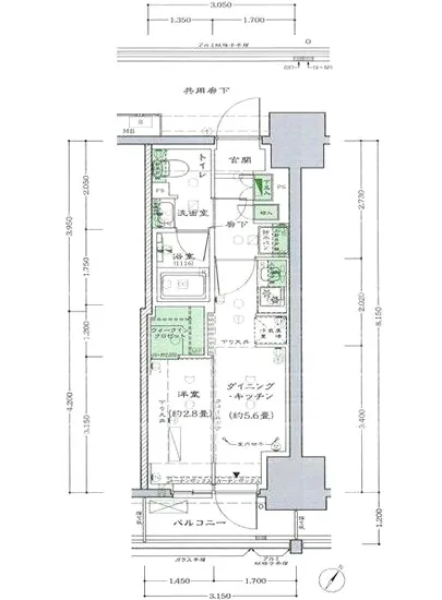 リビオレゾン上野根岸 206