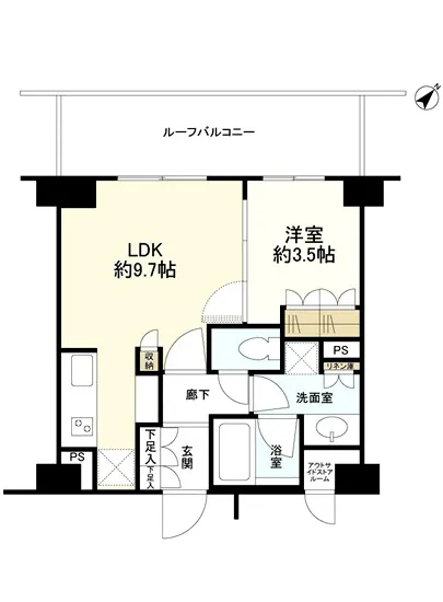 グレンドール新宿牛込柳町 5F