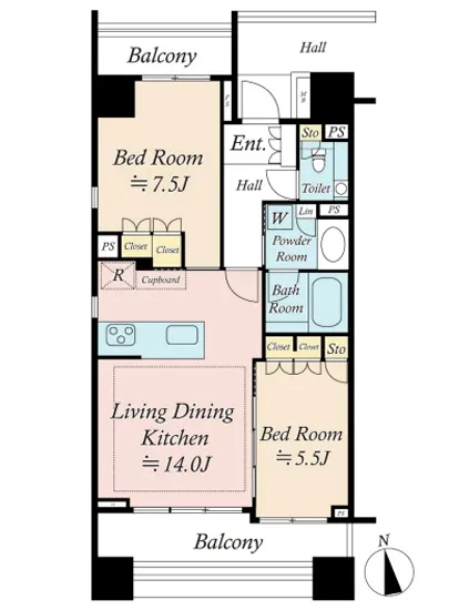 パークハウス本郷三丁目 1201