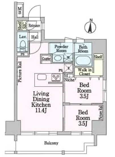 シーズンフラッツ錦糸町ウエスト 504