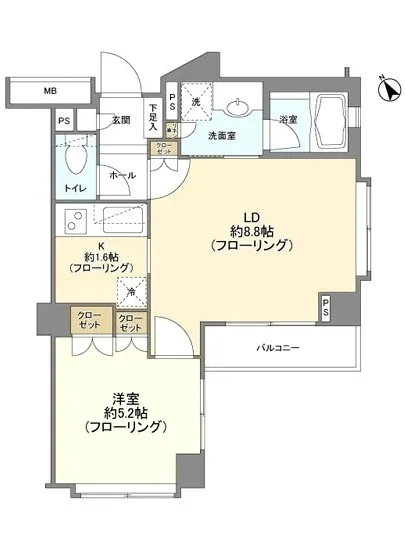クオリア恵比寿サウス 502