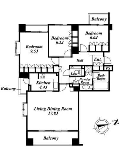 クリオレミントンハウス恵比寿 6F