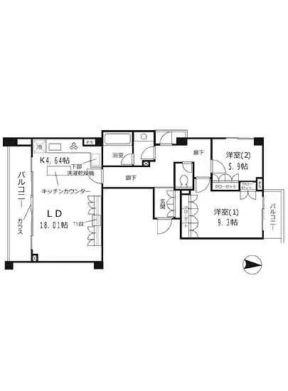 オークウッドハウス 4F