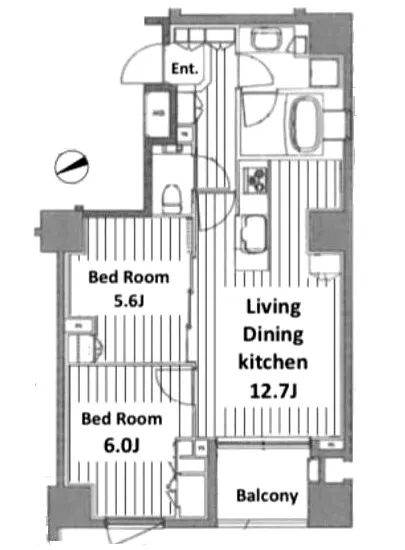 シティハウス月島ステーションコート 207
