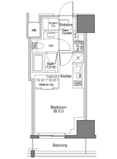 ザ・パークハビオSOHO大手町 504