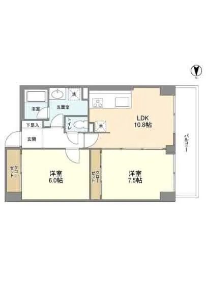 ブランセ芝浦 404