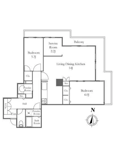リバーシティ21イーストタワーズ 10-2802