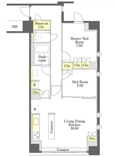 プライムメゾン三田綱町 201