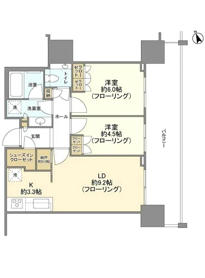 ブランズタワー芝浦 2508