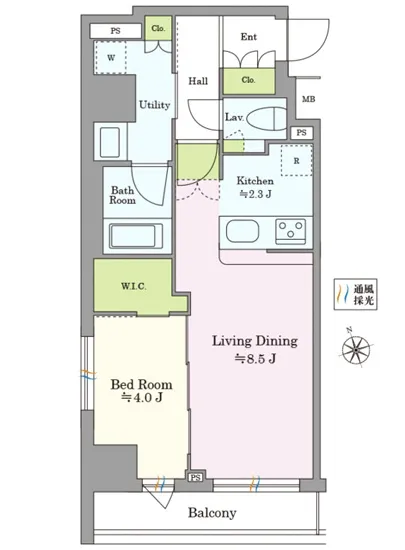 アクサス銀座アジールコート 302
