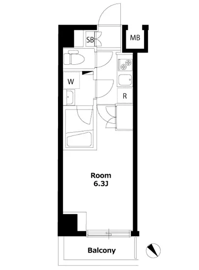 プレミアムキューブ北品川 801