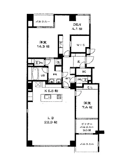 代官山桜の丘 203