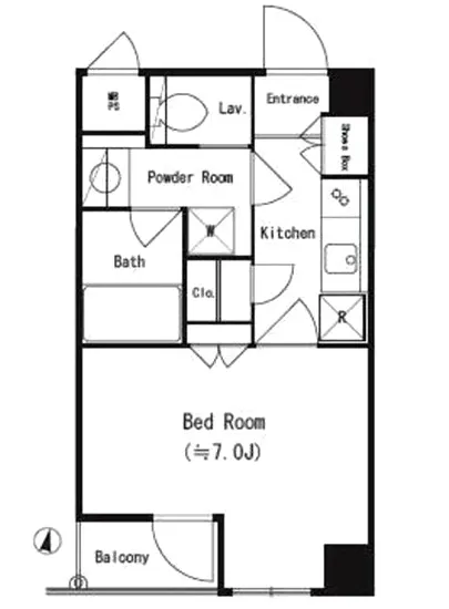 アンソレイユ代々木上原 204