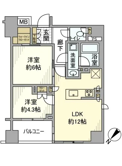 オープンレジデンシア銀座築地 201