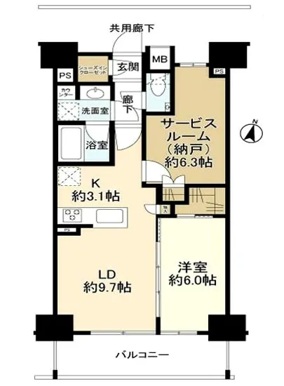 ルフォンリブレ木場 11F