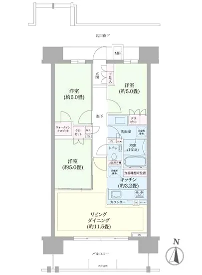 クレヴィア豊洲 3F
