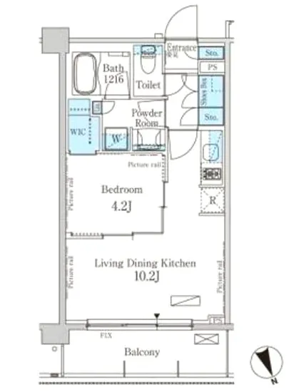 パークアクシス駒込ヒルトップ 212