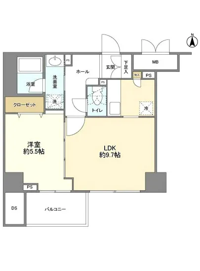 ワンルーフフラット戸越 504