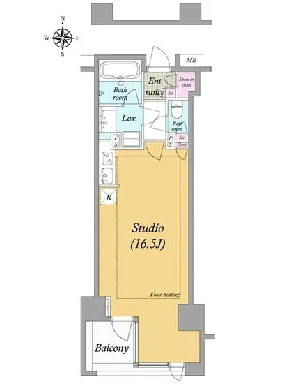 セントラルレジデンス九段下シティタワー 9F