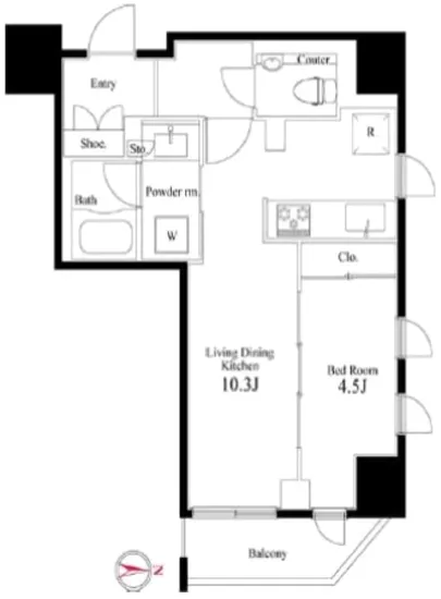 グランスイート四谷エクシア 503