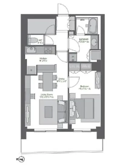 オークウッドレジデンス品川 1105