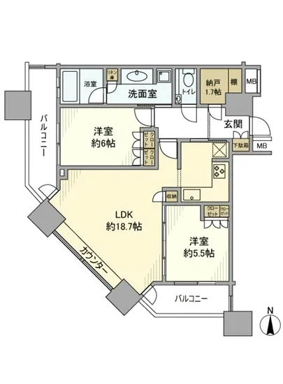 ミッドサザンレジデンス御殿山 1504