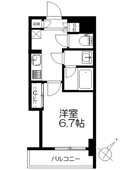 アトラス西日暮里道灌山 4F