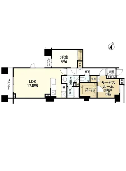 オープンレジデンシア南青山ウエストテラス 3F